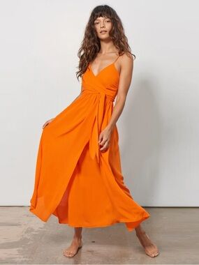 mara hoffman kana ruffled cotton midi dress MARA HOFFMAN Luna Ruffle Midi Dress by Mara Hoffman
